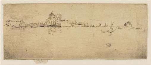 Little Salute, 1879/80, James McNeill Whistler, American, 1834-1903, United States, Drypoint with