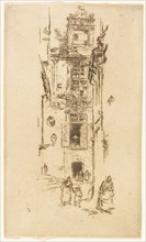 Mairie, Loches, 1888, James McNeill Whistler, American, 1834-1903, United States, Etching and