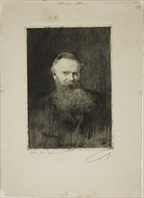 Axel Herman Haig II, 1882, Anders Zorn, Swedish, 1860-1920, Sweden, Etching on ivory wove paper,