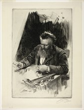 Axel Herman Haig III, 1884, Anders Zorn, Swedish, 1860-1920, Sweden, Etching on ivory laid paper,