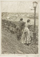 Fisherman at Saint Ives, 1891, Anders Zorn, Swedish, 1860-1920, Sweden, Etching in black ink with