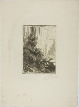 Gerda Grönberg II, 1892, Anders Zorn, Swedish, 1860-1920, Sweden, Etching on ivory laid paper, 190