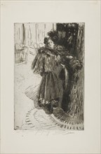 Effet de Nuit III, 1897, Anders Zorn, Swedish, 1860-1920, Sweden, Etching on ivory laid paper, 300