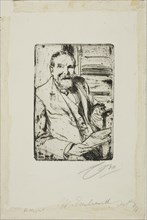 Frederick Keppel II, 1898, Anders Zorn, Swedish, 1860-1920, Sweden, Etching on ivory laid paper,