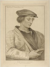 John More, March 26, 1795, Francesco Bartolozzi (Italian, 1727-1815), after Hans Holbein the