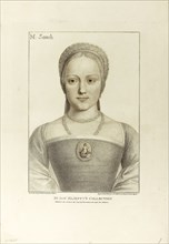 Mrs. Souch, September 1, 1797, Francesco Bartolozzi (Italian, 1727-1815), after Hans Holbein the