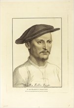 Sir Philip Hobby, August 25, 1796, Francesco Bartolozzi (Italian, 1727-1815), after Hans Holbein