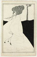 Woman with Elaborate Coiffure, 1892/98, Aubrey Vincent Beardsley, imitator of, English, 1872-1898,