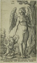 Cupid Bringing and Honeycomb to Venus, 1541, Hans Brosamer, German, c. 1500-1554, Germany,