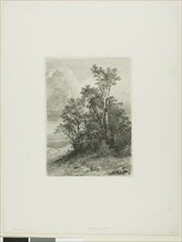 Alpine Landscape, 1861, Alexandre Calame, Swiss, 1810-1864, Switzerland, Etching on paper, 184 x