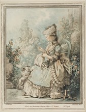 The Dog’s Repast, 1778/79, Gilles-Antoine Demarteau (French, c. 1750-1802), after Jean-Baptiste