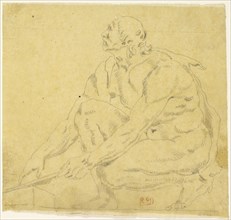 Copy, n.d., Eugène Delacroix, French, 1798-1863, France, Graphite on tan tracing paper, 143 × 152