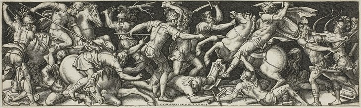 Combats and Triumphs, 1550/1572, Etienne Delaune, French, c. 1519-1583, France, Engraving on paper,