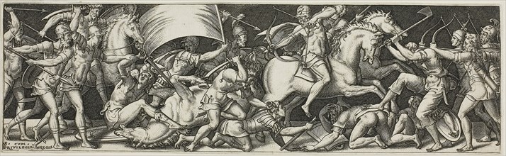 Combats and Triumphs, 1550/1572, Etienne Delaune, French, 1518/19-c.1583, France, Engraving on