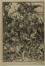 The Four Horsemen of the Apocalypse, from The Apocalypse, c. 1496–98, published 1511, Albrecht