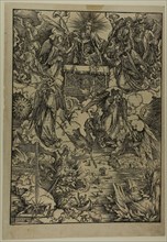 The Seven Trumpets, from The Apocalypse, c. 1496–98, published 1511, Albrecht Dürer, German,