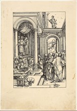 The Presentation of the Virgin in the Temple, from The Life of the Virgin, c. 1503–04, published