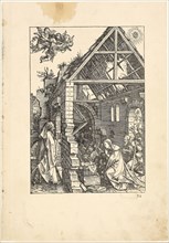 The Adoration of the Shepherds, from The Life of the Virgin, c. 1503, published 1511, Albrecht