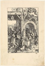 The Adoration of the Magi, from The Life of the Virgin, c. 1503, published 1511, Albrecht Dürer,