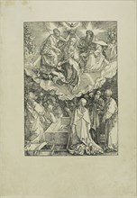 Assumption and Coronation of the Virgin, from The Life of the Virgin, 1510, published 1511,