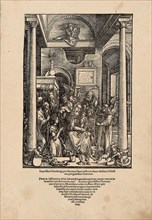 Glorification of the Virgin, from The Life of the Virgin, c. 1502, published 1511, Albrecht Dürer,