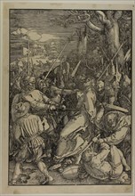The Betrayal of Christ, from The Large Passion, 1510, published 1511, Albrecht Dürer, German,