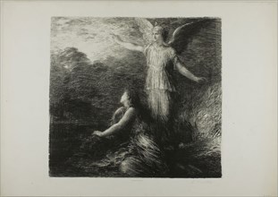 Paradise and the Peri (Opening), first plate, 1884, Henri Fantin-Latour, French, 1836-1904, France,