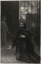 Rienzi, Act V: Rienzi’s Prayer, c. 1886, Henri Fantin-Latour, French, 1836-1904, France, Lithograph