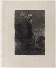 Tristan and Isolde, Act II: Signal in the Night, c. 1886, Henri Fantin-Latour, French, 1836-1904,