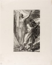 Siegfried: Act III, Evocation of Erda, 1886, Henri Fantin-Latour, French, 1836-1904, France,