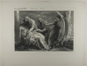 Deposition from the Cross, 1893, Henri Fantin-Latour, French, 1836-1904, France, Lithograph in