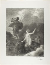 Twilight of the Gods: Siegfried and the Rhine Maidens, 1898, Henri Fantin-Latour, French,