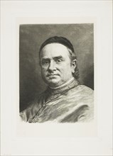 Monsignor Pie, Bishop of Poitiers, 1879, Claude Ferdinand Gaillard, French, 1834-1887, France,