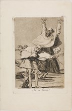 It is Time, plate 80 from Los Caprichos, 1797/99, Francisco José de Goya y Lucientes, Spanish,