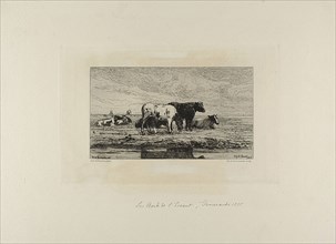 The Bank of Escaut, 1841, Carel Nicolaas Storm van’s Gravesande (Dutch, 1841-1924), after Ver-Wee