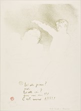At the Variétés: Mademoiselle Lender and Brasseur, 1893, Henri de Toulouse-Lautrec, French,