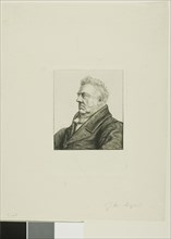 Portrait of Louis Jacques Marie Bizeul, the Breton Archaeologist, 1861, Charles Meryon, French,