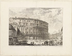 The Theater of Marcellus, from Views of Rome, 1750/59, Giovanni Battista Piranesi, Italian,