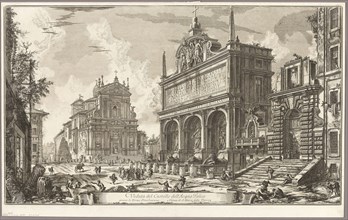 View of the Fountainhead of the Acqua Felice, from Views of Rome, 1750/59, Giovanni Battista