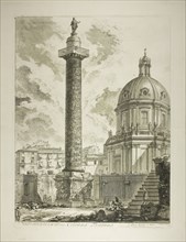 Trajan’s Column, from Views of Rome, 1750/59, Giovanni Battista Piranesi, Italian, 1720-1778,