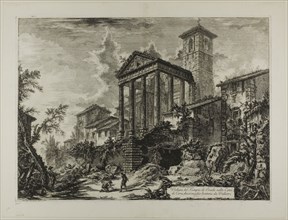 View of the Temple of Hercules at Cori, ten miles distant from Velletri, from Views of Rome, 1769,