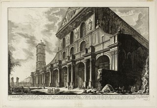 View of the Basilica of S. Paolo fuori delle Mura [St. Paul outside the Walls], built by