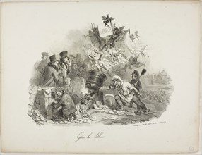 Gâres les Albums, 1828, Denis Auguste Marie Raffet (French, 1804-1860), published by Chez M.