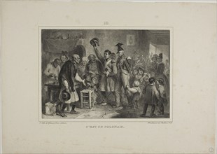 It’s a Pole, 1832, Denis Auguste Marie Raffet (French, 1804-1860), printed by Chez Gihaut Frères