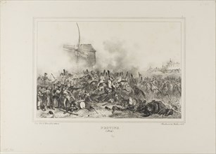 Provins 1814, 1833, Denis Auguste Marie Raffet (French, 1804-1860), printed by Chez Gihaut Frères
