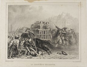 The Last Cart, 1835, Denis Auguste Marie Raffet (French, 1804-1860), printed by Chez Gihaut Frères