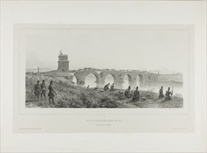 Capture of the Molle Bridge, 1854, Denis Auguste Marie Raffet (French, 1804-1860), printed by