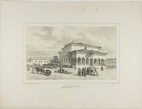 Church of St. George, Bucharest, Wallachia, July 13, 1837, 1839, Denis Auguste Marie Raffet