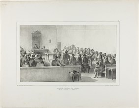 General Assembly of the Boyards, Bucharest, Wallachia, July 15, 1837, 1839, Denis Auguste Marie