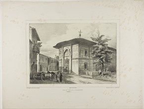 Greek Church, Bucharest, Wallachia, July 15, 1837, 1839, Denis Auguste Marie Raffet (French,